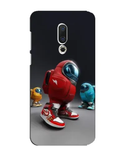 Чехол для Meizu 15 Plus с картинкой «Among Us — 3D стиль»