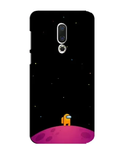 Чехол для Meizu 15 Plus с картинкой «Одинокий герой на планете»