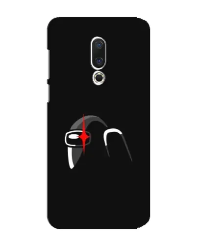 Чехол для Meizu 15 Plus с картинкой «Among Us шлем»