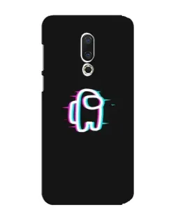 Чехол для Meizu 15 Plus с картинкой «Among Us неон»