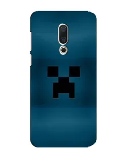 Чехол для Meizu 15 Plus с картинкой «Крипер текстура»