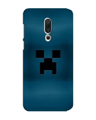 Чехол для Meizu 15 Plus с картинкой «Крипер текстура»