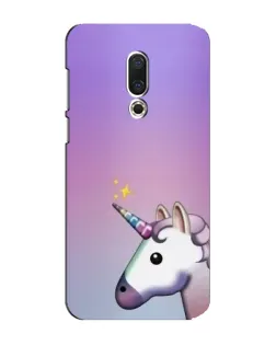 Чехол для Meizu 15 Plus с картинкой «Единорог градиент»