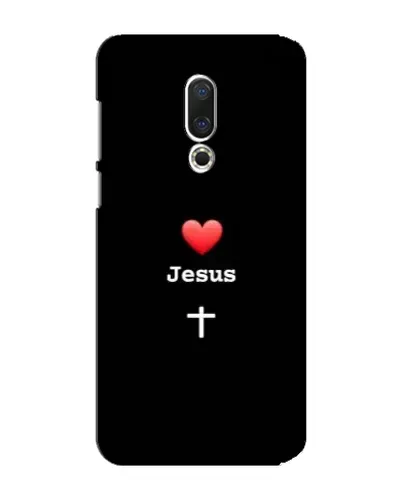 Чехол для Meizu 15 Plus с картинкой «Сердце - Jesus»