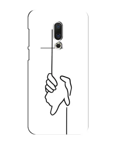 Чехол для Meizu 15 Plus с картинкой «Рука держит»