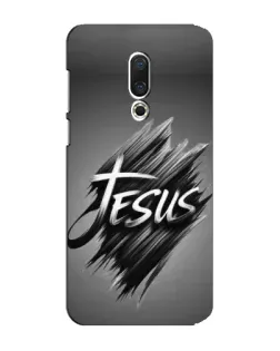 Чехол для Meizu 15 Plus с картинкой «Надпись Jesus Graffiti»