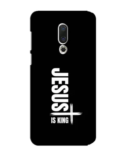 Чехол для Meizu 15 Plus с картинкой «Вертикаль веры Jesus»