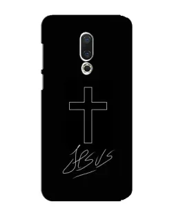 Чохол для Meizu 15 Plus з картинкою «Графічний хрест Jesus» Чохол для Meizu 15 Plus з картинкою «Графічний хрест Jesus»
