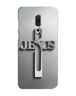 Чохол для Meizu 15 Plus з картинкою «Металевий хрест Jesus» Чохол для Meizu 15 Plus з картинкою «Металевий хрест Jesus»