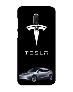 Чехол для Meizu 15 Plus с картинкой «Tesla Model Y»
