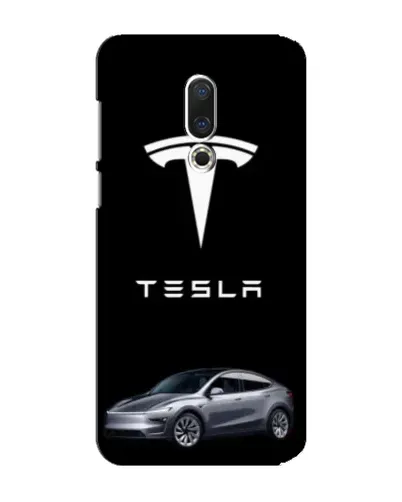 Чехол для Meizu 15 Plus с картинкой «Tesla Model Y»