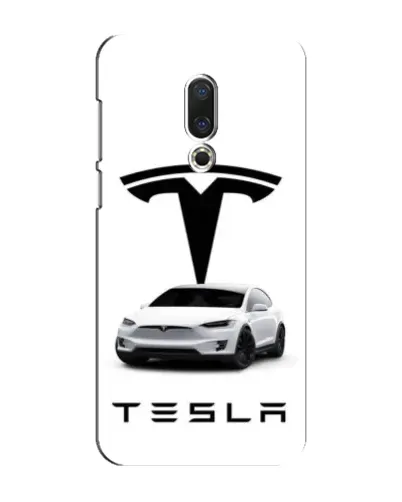 Чехол для Meizu 15 Plus с картинкой «Tesla White Style»