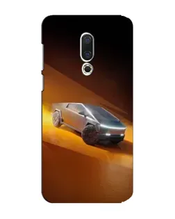 Чехол для Meizu 15 Plus с картинкой «Cybertruck в пустыне»