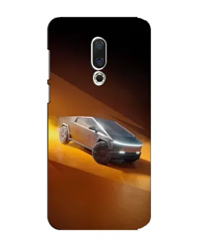 Чехол для Meizu 15 Plus с картинкой «Cybertruck в пустыне»