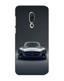 Чехол для Meizu 15 Plus с картинкой «Mercedes на черном»