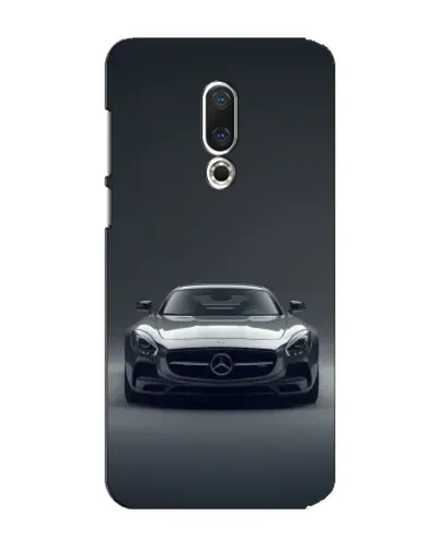 Чехол для Meizu 15 Plus с картинкой «Mercedes на черном»