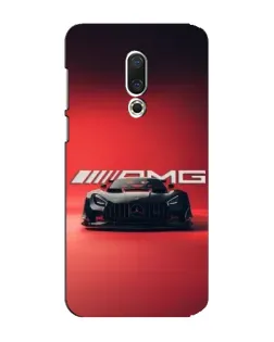 Чехол для Meizu 15 Plus с картинкой «Mercedes AMG — красная линия»
