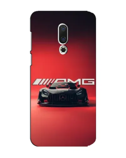 Чехол для Meizu 15 Plus с картинкой «Mercedes AMG — красная линия»