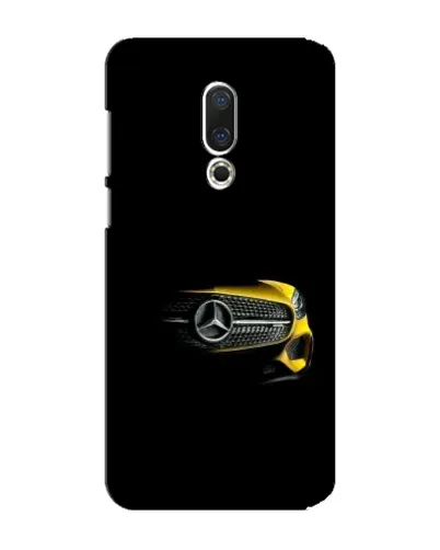 Чехол для Meizu 15 Plus с картинкой «Mercedes — ретро стиль»