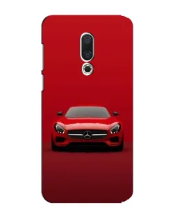 Чехол для Meizu 15 Plus с картинкой «Красный Mercedes AMG»