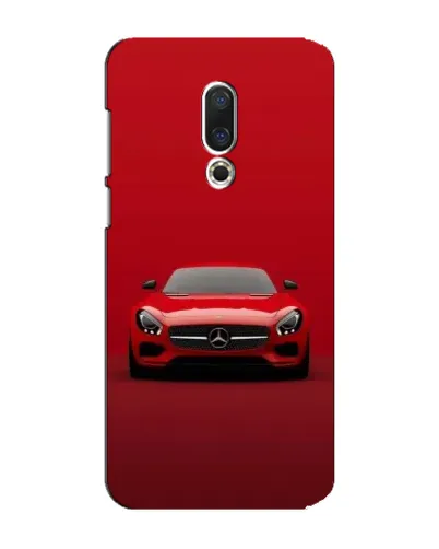 Чехол для Meizu 15 Plus с картинкой «Красный Mercedes AMG»