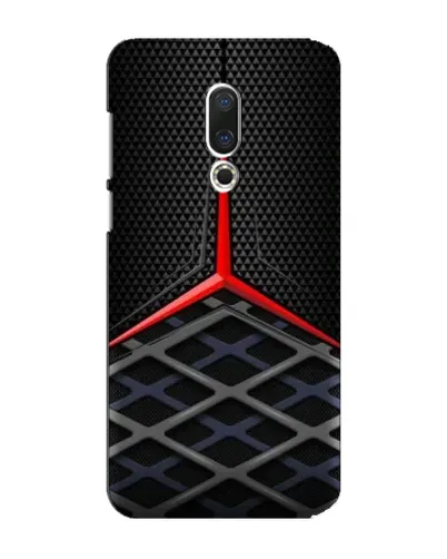 Чехол для Meizu 15 Plus с картинкой «Mercedes Carbon Grid»