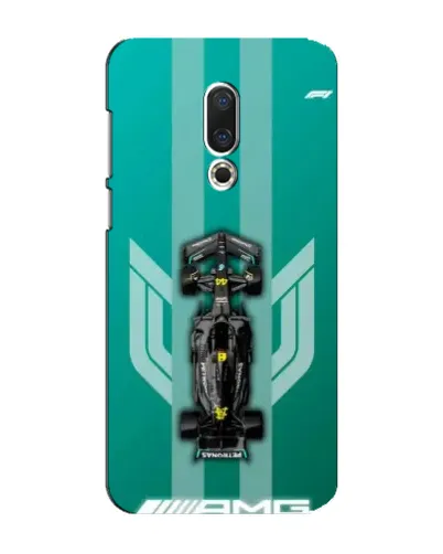 Чехол для Meizu 15 Plus с картинкой «Mercedes AMG Petronas»