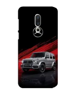 Чехол для Meizu 15 Plus с картинкой «Mercedes G-Class красный»