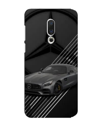 Чехол для Meizu 15 Plus с картинкой «Mercedes AMG — графика»