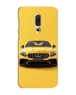 Чехол для Meizu 15 Plus с картинкой «Желтый Mercedes GT»