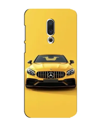Чехол для Meizu 15 Plus с картинкой «Желтый Mercedes GT»