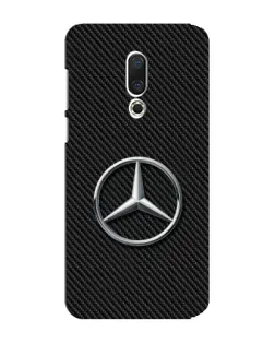 Чохол для Meizu 15 Plus з картинкою «Карбоновий Mercedes стиль»