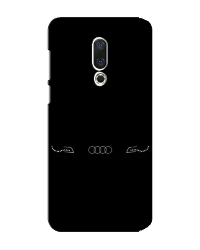 Чехол для Meizu 15 Plus с картинкой «Audi — световой подпись»