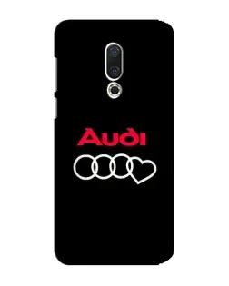 Чехол для Meizu 15 Plus с картинкой «Логотип Audi Heart»
