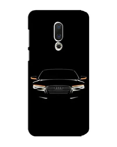 Чехол для Meizu 15 Plus с картинкой «Audi — ночной контур»