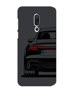 Чехол для Meizu 15 Plus с картинкой «Задняя часть Audi — арт»