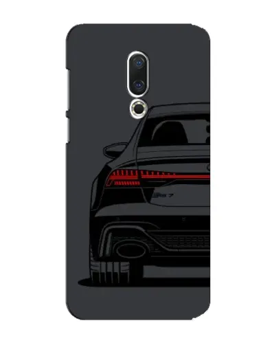 Чехол для Meizu 15 Plus с картинкой «Задняя часть Audi — арт»
