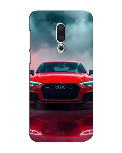 Чехол для Meizu 15 Plus с картинкой «Audi RS — красный стиль»