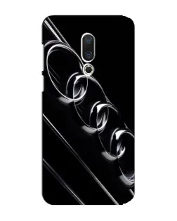 Чехол для Meizu 15 Plus с картинкой «Audi — абстрактные кольца»