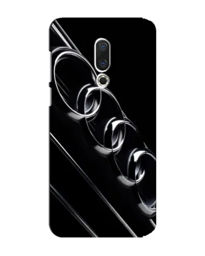 Чехол для Meizu 15 Plus с картинкой «Audi — абстрактные кольца»