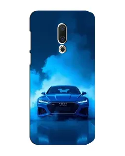 Чехол для Meizu 15 Plus с картинкой «Audi — голубая энергия»
