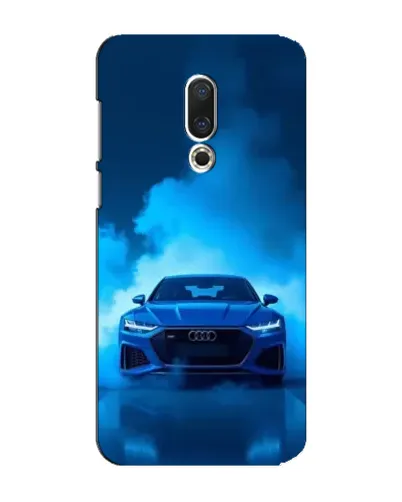 Чехол для Meizu 15 Plus с картинкой «Audi — голубая энергия»