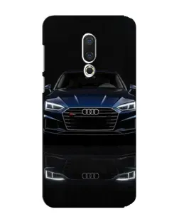 Чехол для Meizu 15 Plus с картинкой «Audi — ночное отражение»