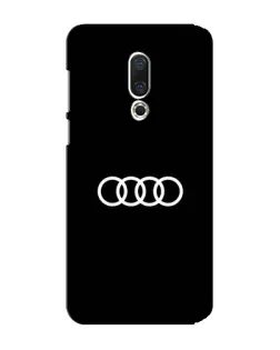 Чехол для Meizu 15 Plus с картинкой «Audi White Logo»
