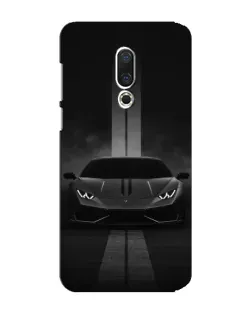 Чехол для Meizu 15 Plus с картинкой «Lamborghini симметрия дорог»