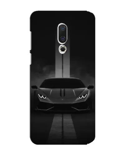 Чехол для Meizu 15 Plus с картинкой «Lamborghini симметрия дорог»