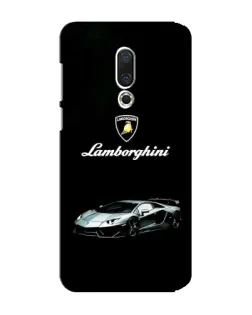 Чехол для Meizu 15 Plus с картинкой «Логотип Lamborghini классика»