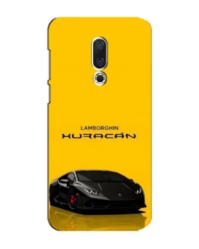 Чехол для Meizu 15 Plus с картинкой «Lamborghini Huracan черный»