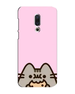 Чехол для Meizu 15 Plus с картинкой «Pusheen и печенье»