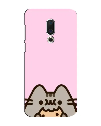 Чехол для Meizu 15 Plus с картинкой «Pusheen и печенье»
